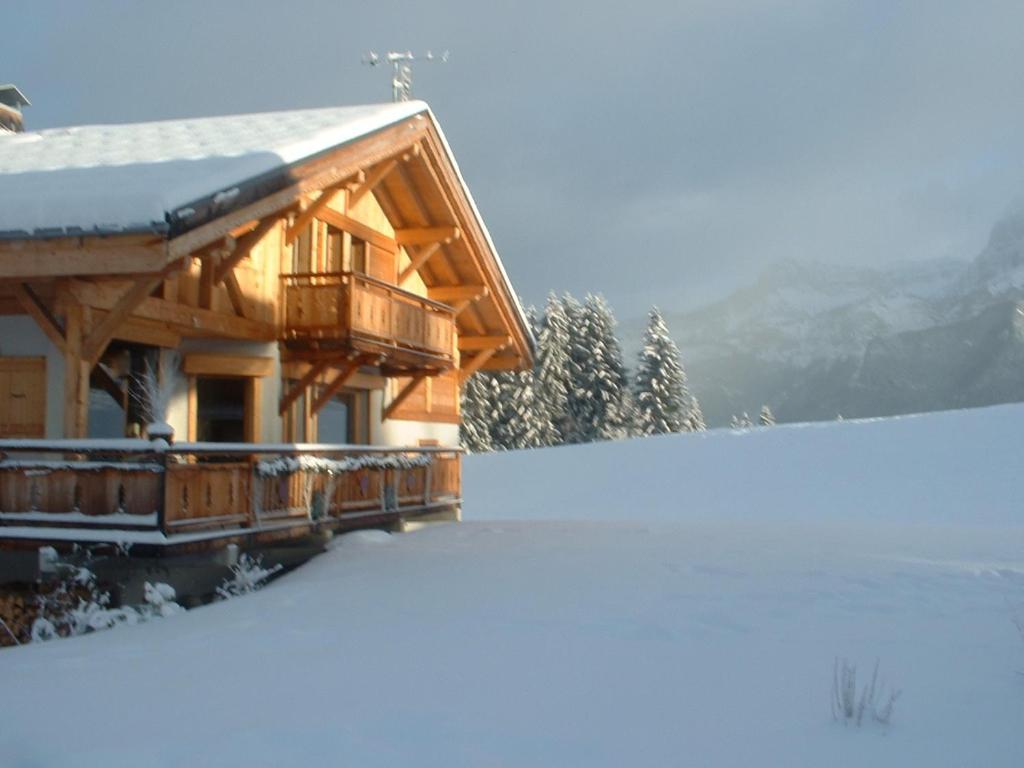 Lou Stalet Au Pays Du Mont Blanc "Charmance" Panzió Cordon Kültér fotó